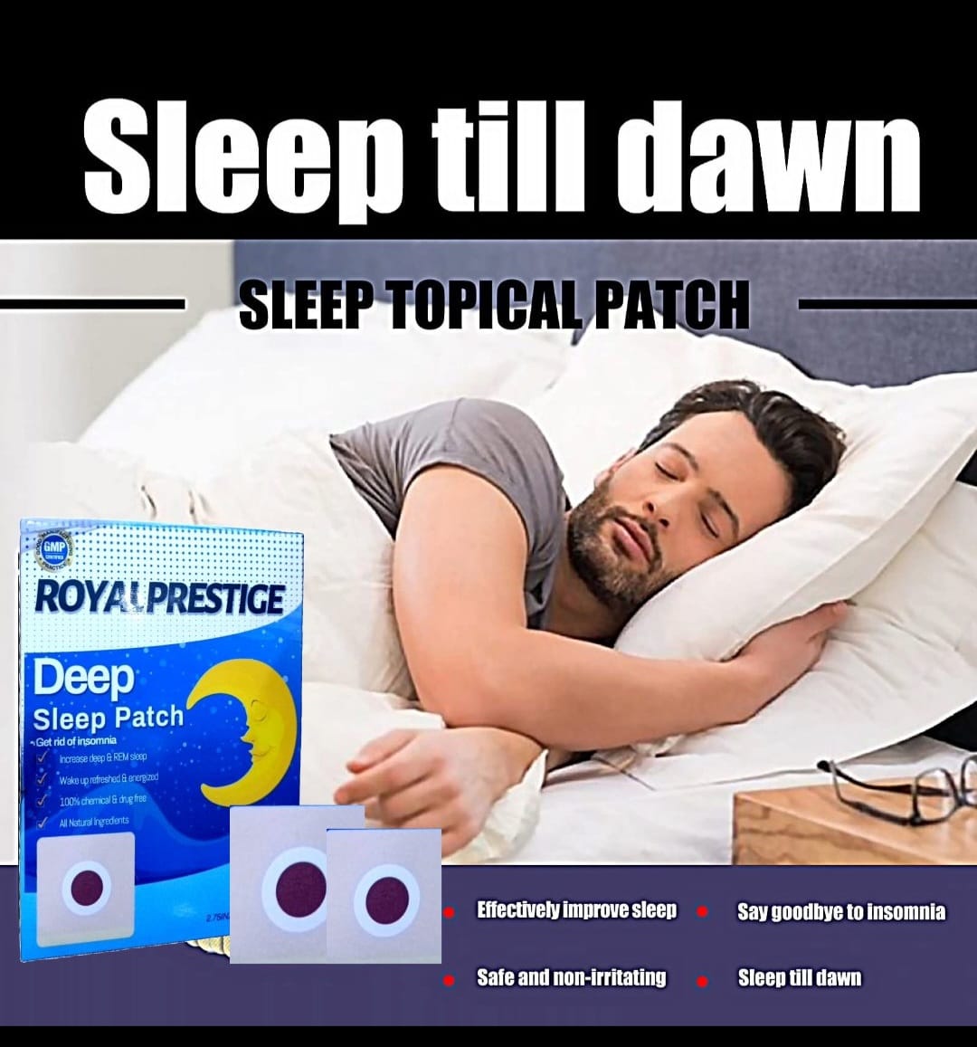 PARCHE PARA DORMIR ADHESIVO SLEEP