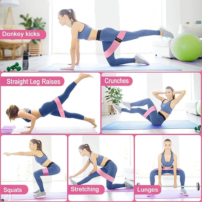 BANDAS ELASTICAS PARA PIERNAS Y GLUTEOS