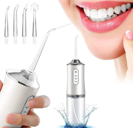 ✨ Irrigador Portátil 4 en 1 HidroDent 🦷 | ¡Sonrisa Perfecta al Instante! 😁 ✨ + ¡Envío Gratis! 📦