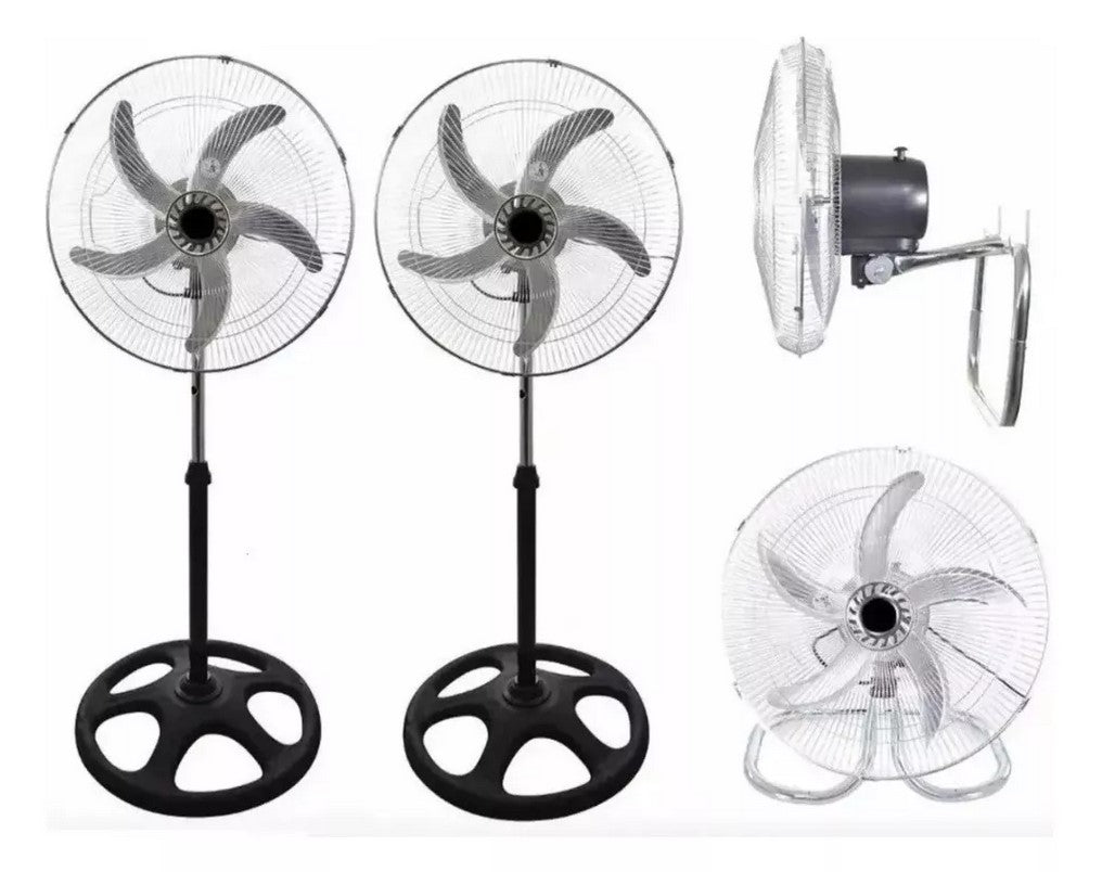 Pack 2 ventiladores Metalico 18" 3en1