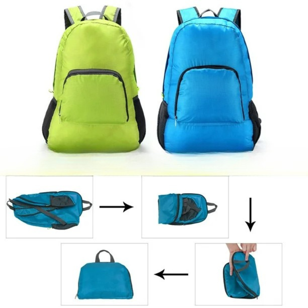 Mochila de senderismo plegable impermeab